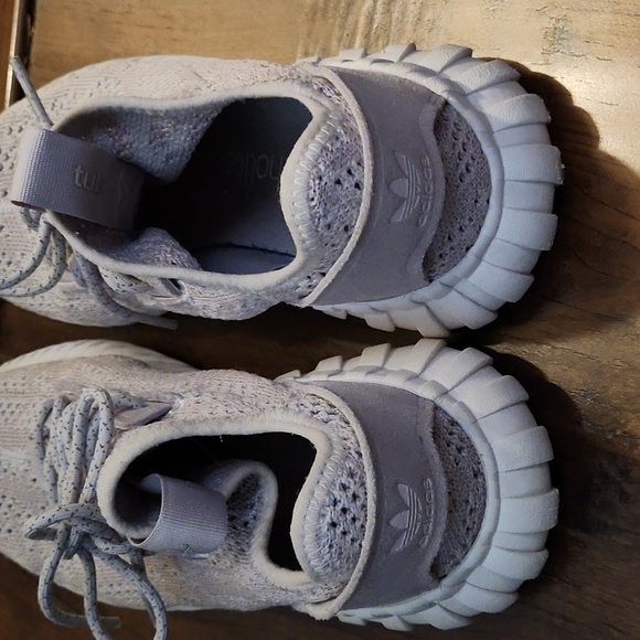 Adidas SZ 5 Tubular Doom Sock Primeknit Ice Purple Running Shoe - Picture 3 of 8